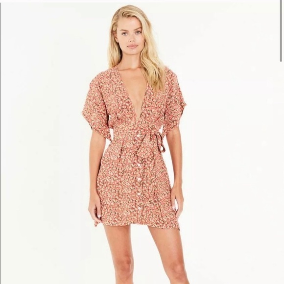 Faithfull the Brand Dresses & Skirts - St. Lucia pink blossom dress